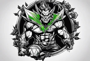 Green goblin tattoo idea