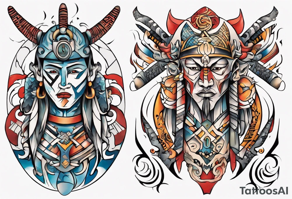Warrior tattoo idea