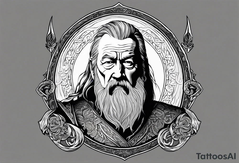 Lord of the Rings 
King Theoden forth Erolingas charge tattoo idea