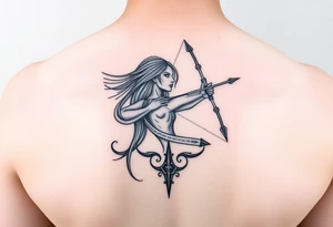 Brooke, Sagittarius, 45 tattoo idea
