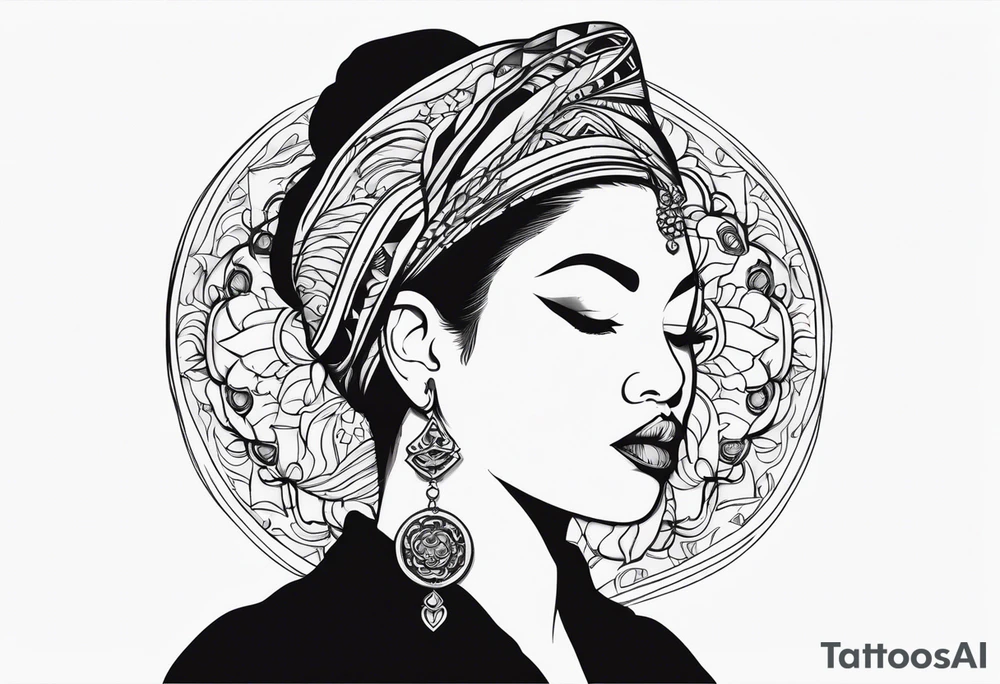 Big mama tattoo idea