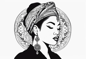 Big mama tattoo idea