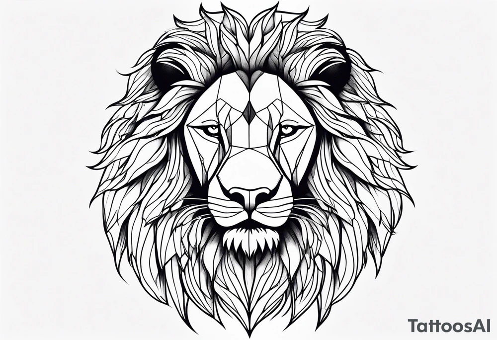 lion tattoo idea