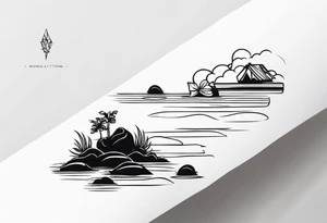 Small Sea tattoo tattoo idea