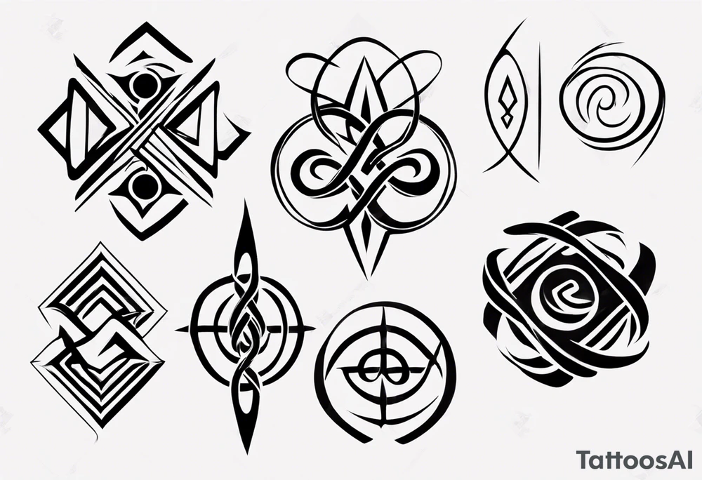 Prime knot 6,1 but very simple and clean tattoo idea