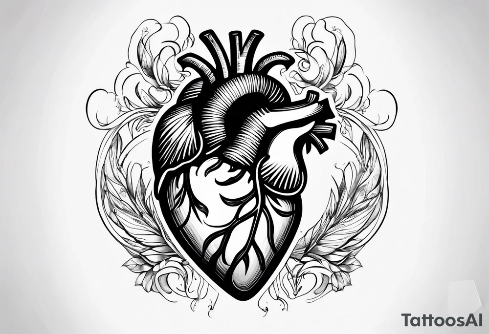 Heart with adam 12 tattoo idea