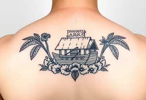Polynesian noah’s ark tattoo tattoo idea