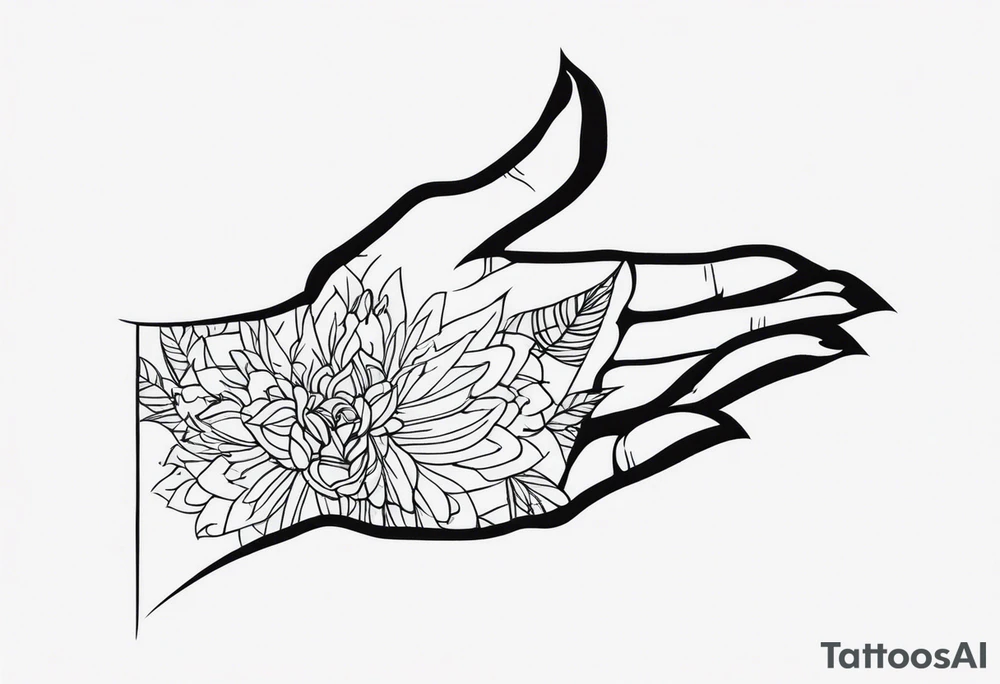 Hand tattoo tattoo idea