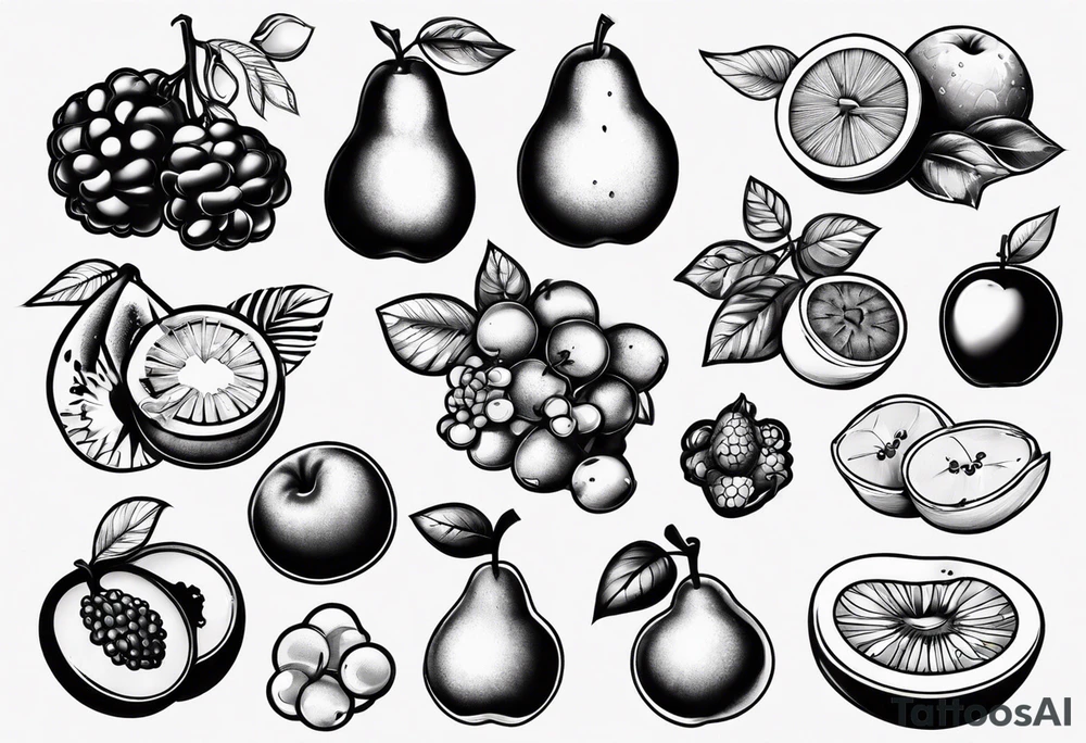 Fruits tattoo idea