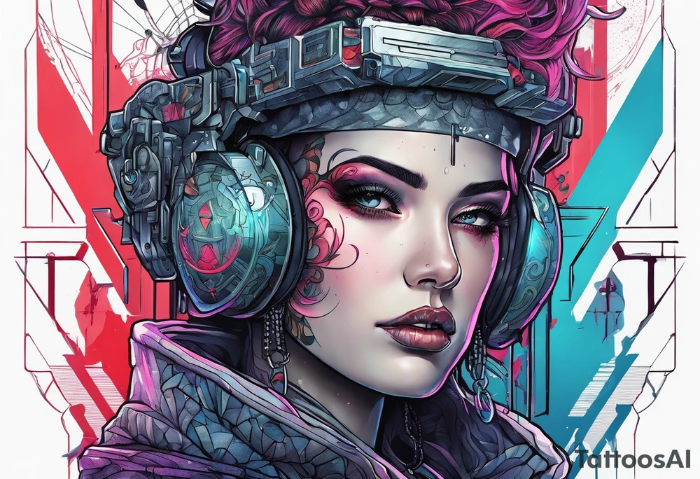 neuromancer tattoo idea