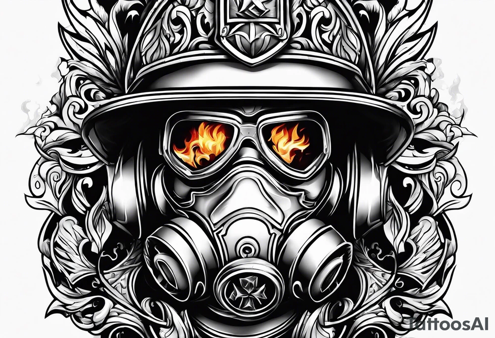 Firefighter tattoo idea