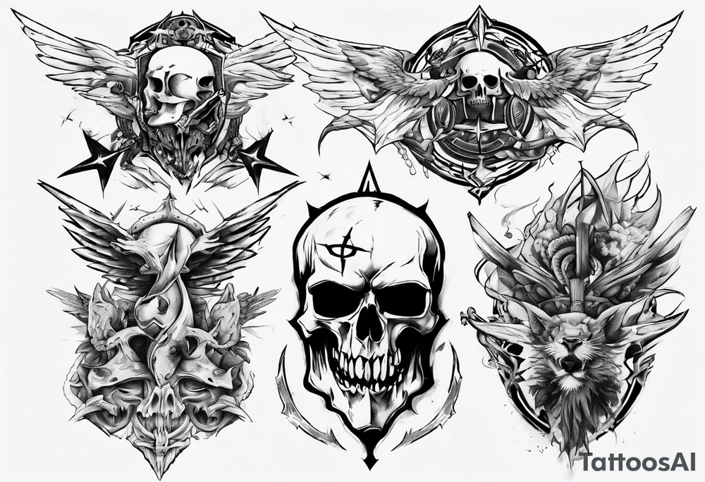 Battle of destiny tattoo idea