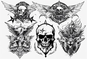 Battle of destiny tattoo idea