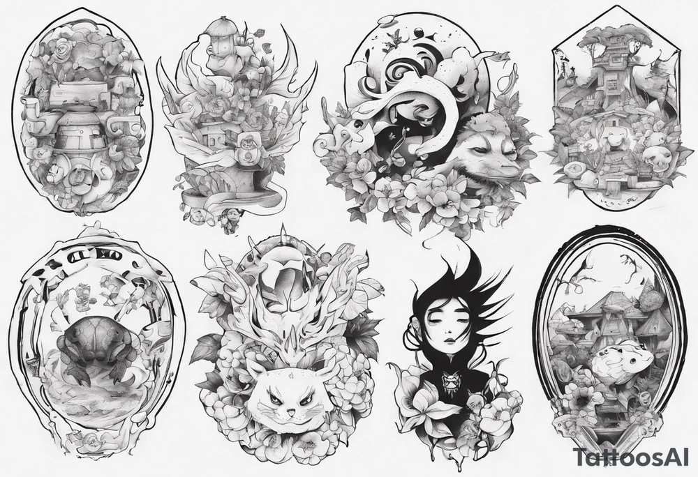 cibo matto tattoo idea