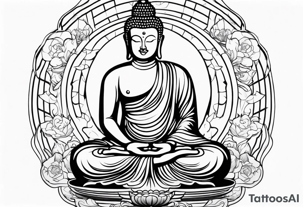 buddha tattoo idea