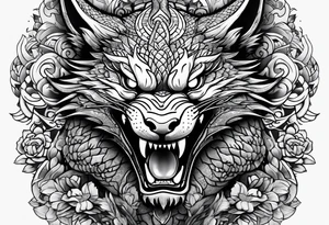 yakuza tattoo dragon teddy bear tattoo idea