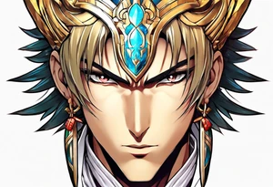 Gilgamesh from fate stay night tattoo idea