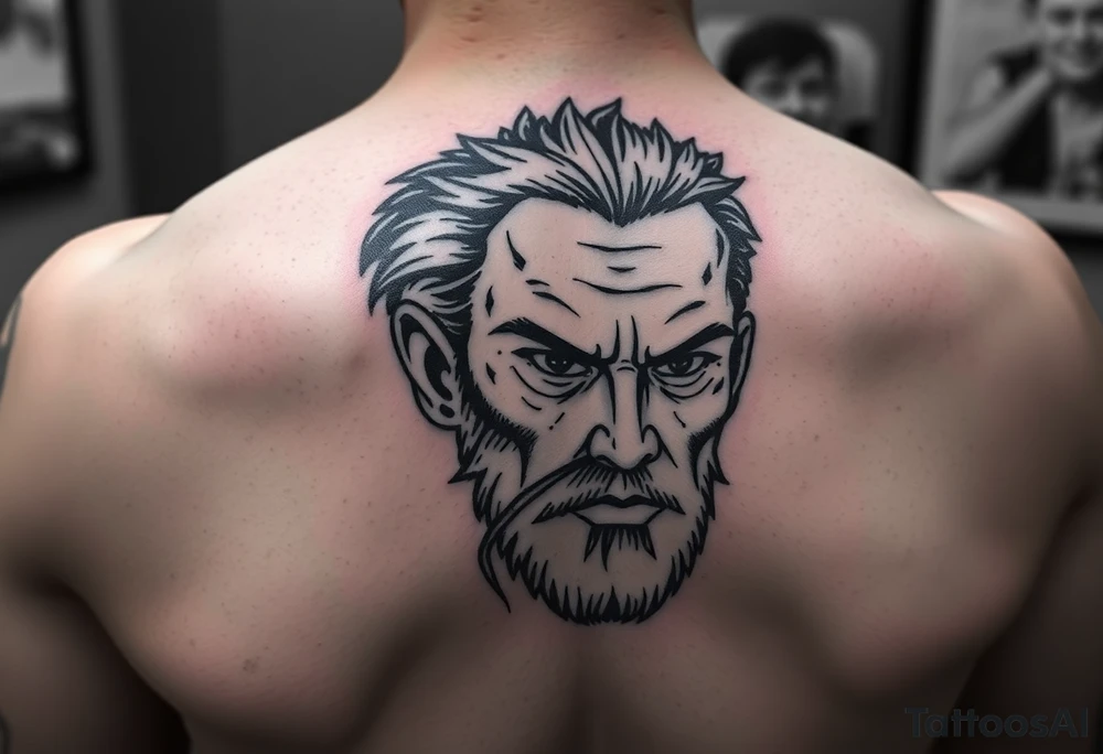 half tattoo tattoo idea