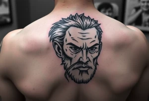 half tattoo tattoo idea