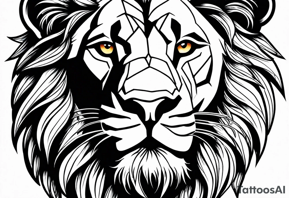 lion king tattoo idea