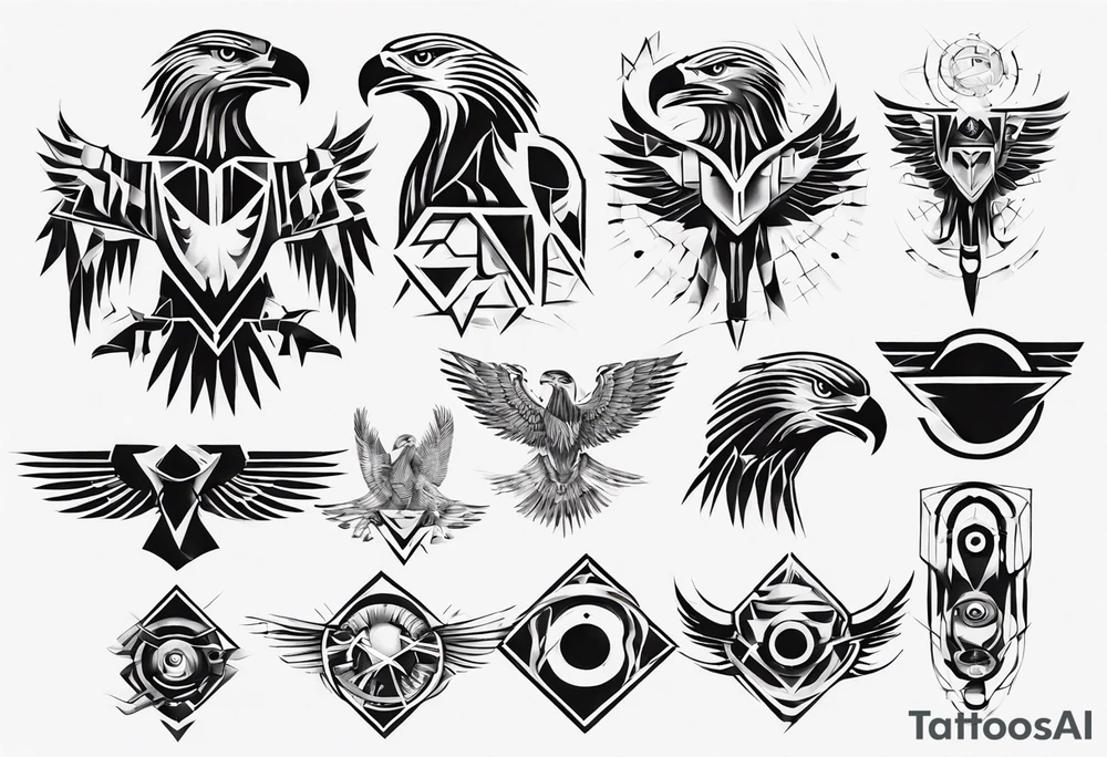underworld 
eagles tattoo idea