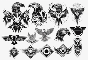 underworld 
eagles tattoo idea
