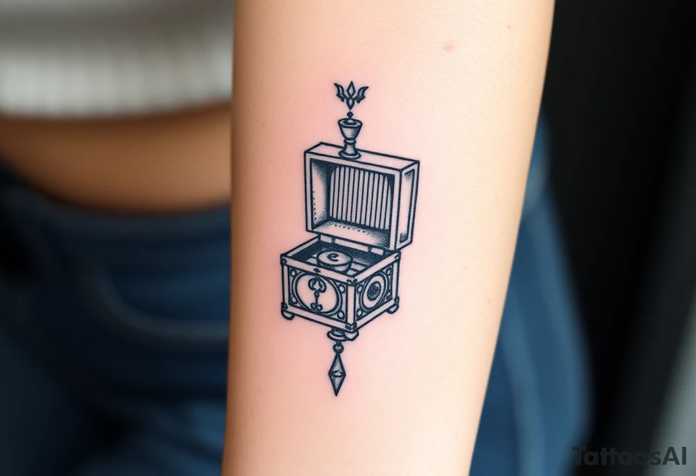 Pandora’s box, Tim Burton style tattoo idea