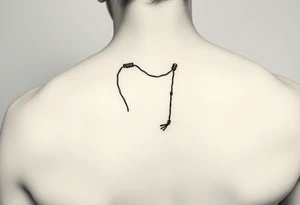 may weather jumping rope tattoo idea