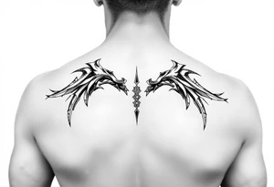 Goth and heavy metal arm 
sleeve tattoo idea