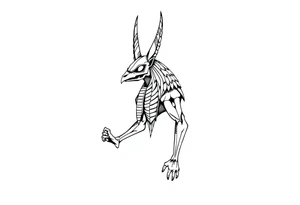 anubis the egyptian death god tattoo idea