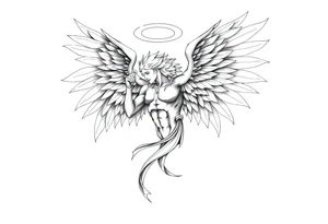 Archangel raphael tattoo idea