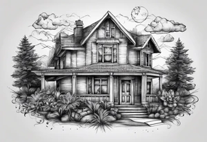 Home is the people not the place tattoo idea