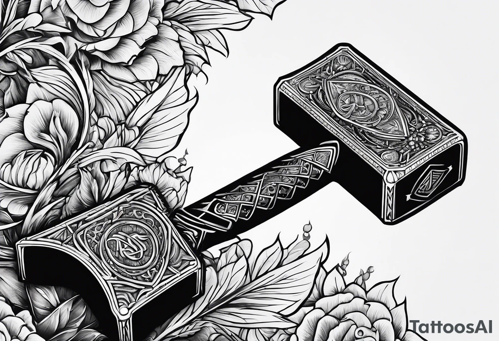 Mjölnir tattoo idea