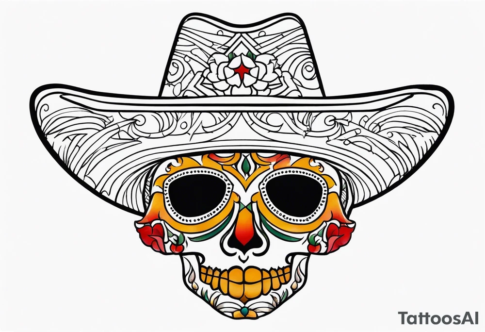 sombrerro tattoo idea