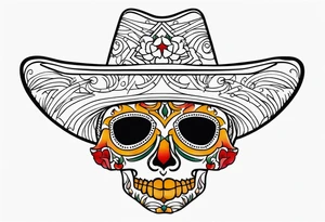 sombrerro tattoo idea