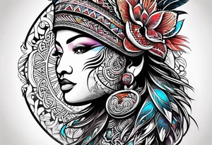 Maori para continuar otro maori tattoo idea