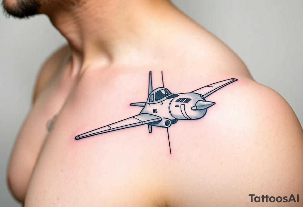 aviation tattoo idea