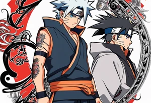 naruto sembl tattoo idea