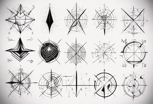 Friendship graph mathematically correct tattoo idea