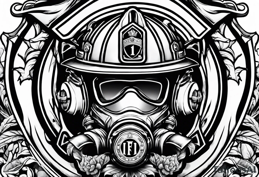Firefighter tattoo idea