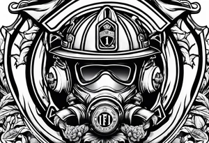 Firefighter tattoo idea