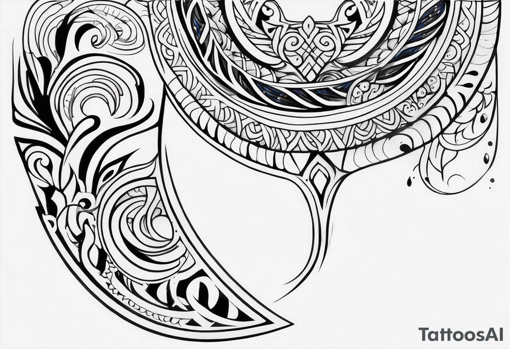 maori tribal  neck tattoo tattoo idea