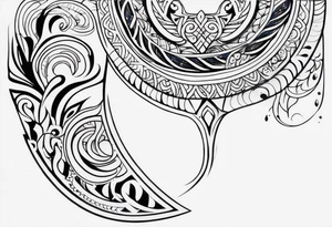 maori tribal  neck tattoo tattoo idea