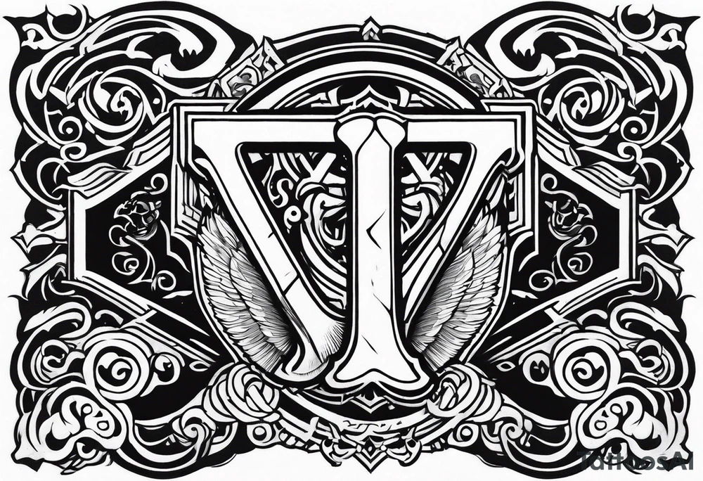 Valhalla axe tattoo idea