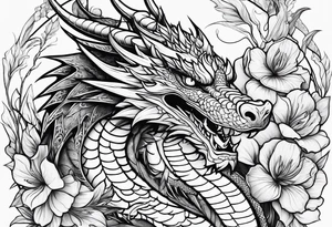 dragon

fine line
gentle
thin lines


floral design tattoo idea