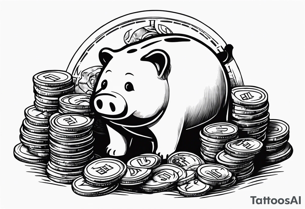 Money is coming to me tattoo idea