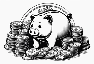 Money is coming to me tattoo idea
