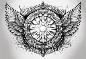 My light tattoo idea