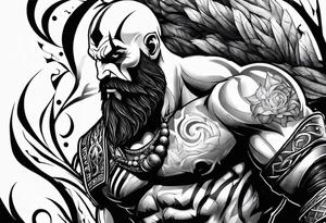 Kratos tattoo idea