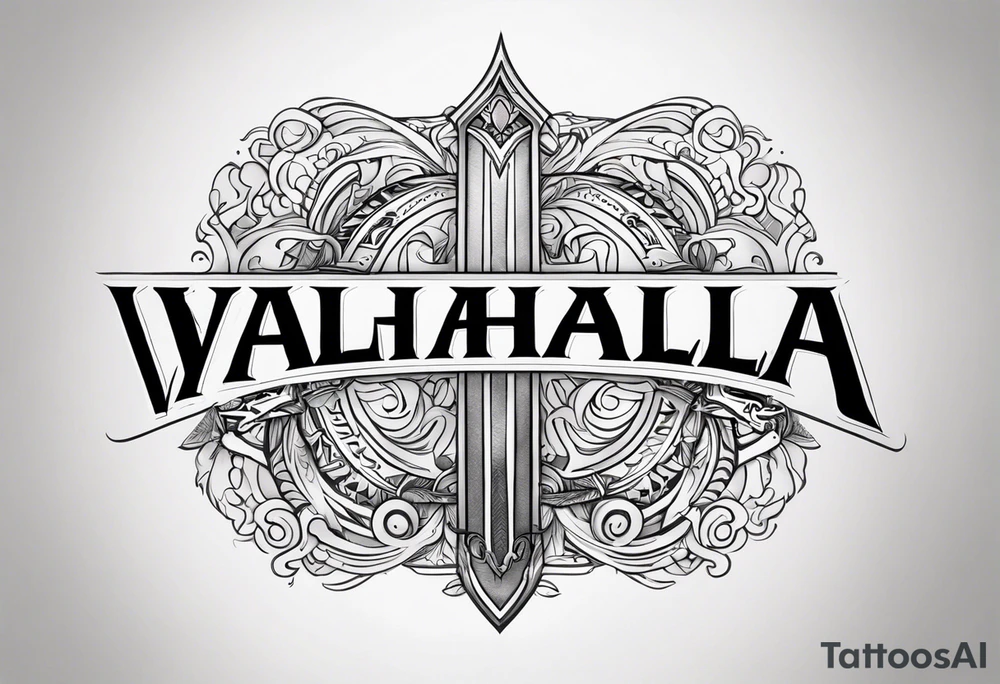 Valhalla tattoo idea